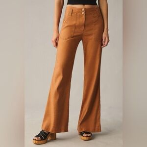 ANTHROPOLOGIE | Maeve The Colette brown pants size 0p